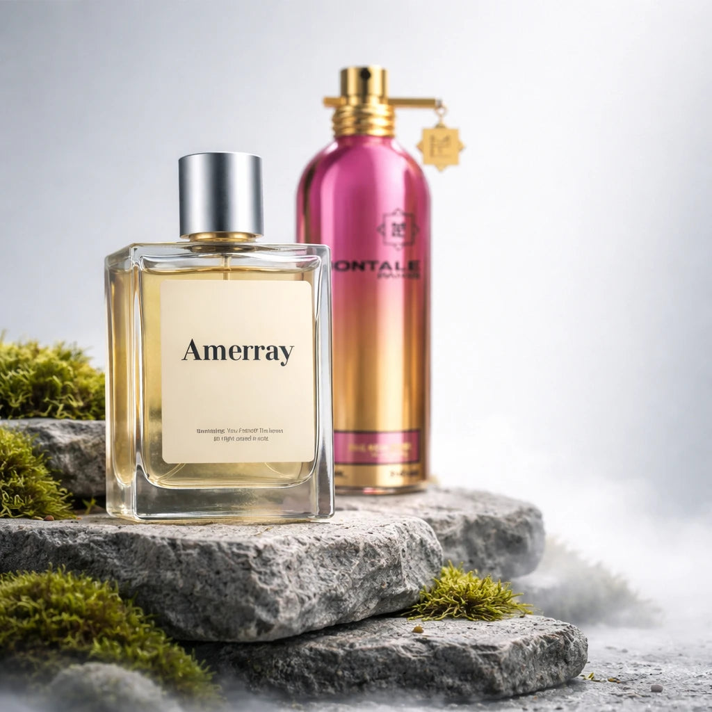 Flacon du parfum inspiré de The New Rose de Montale – Amerray Maroc