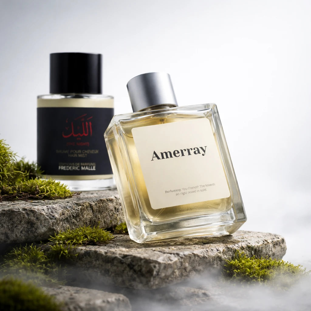 Bouteille du parfum AMERRAY Inspired By The Night Hair Mist, inspiré de Frederic Malle - Maroc