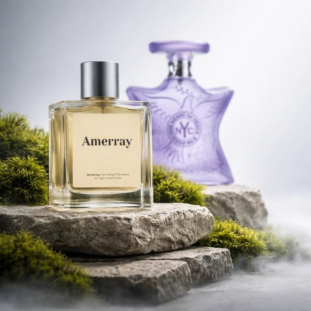Bouteille du parfum AMERRAY Inspired By The Scent Of Peace, inspiré de Bond No 9 - Maroc