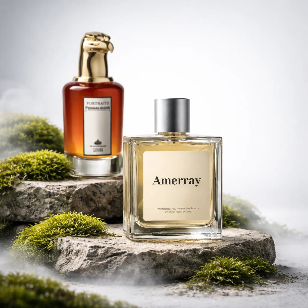 Flacon du parfum AMERRAY Inspired By The Uncompromising Sohan, inspiration Penhaligon's - Maroc