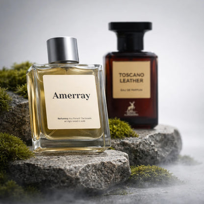 Flacon du parfum inspiré de Toscano Leather de Maison Alhambra – Amerray Maroc