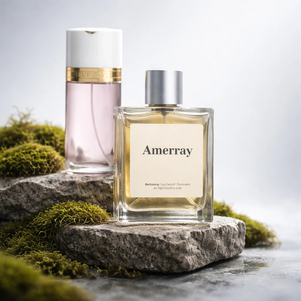 Bouteille du parfum AMERRAY Inspired By True Love, inspiré de Elizabeth Arden - Maroc