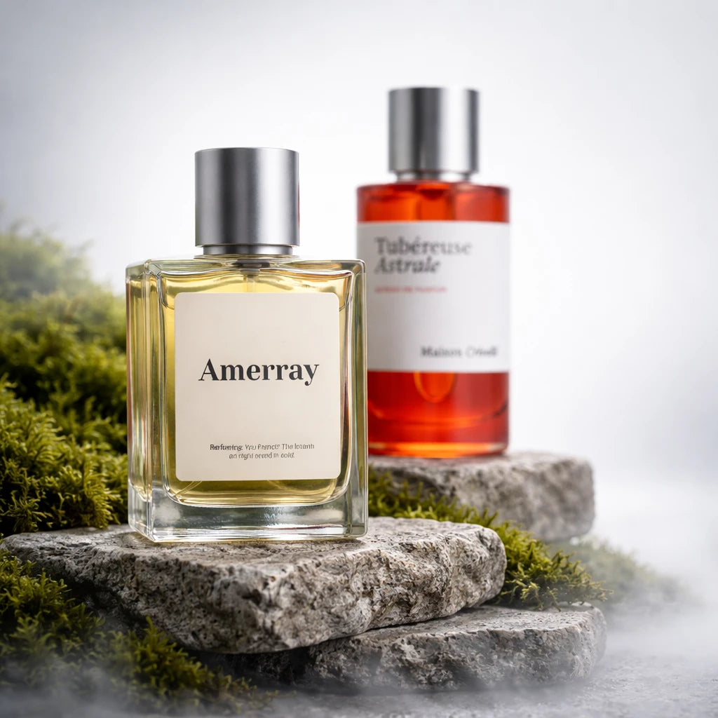Flacon du parfum inspiré de Tubéreuse Astrale de Maison Crivelli – Amerray Maroc