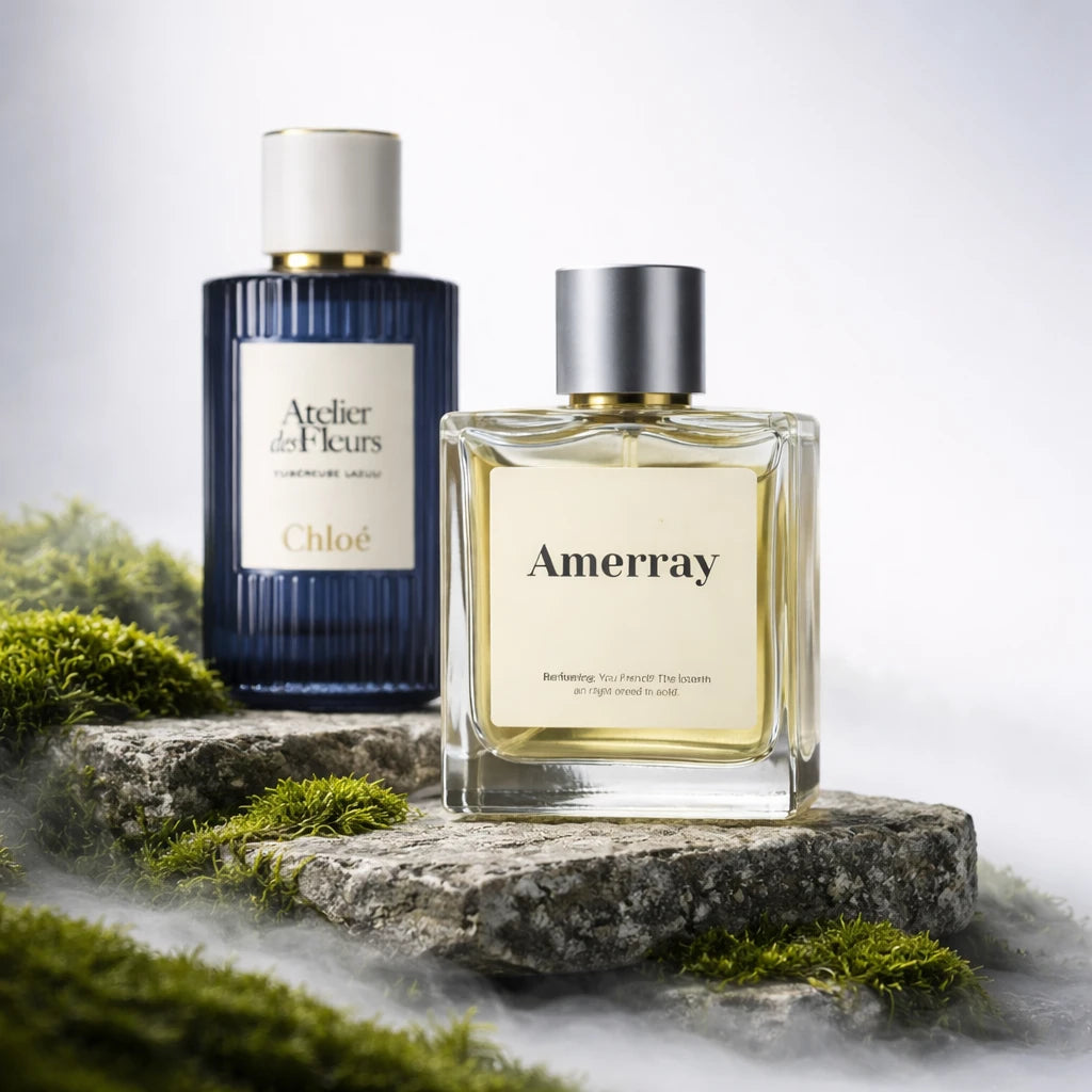 Flacon du parfum AMERRAY Inspired By Tubéreuse Lazuli, inspiration Chloé - Maroc