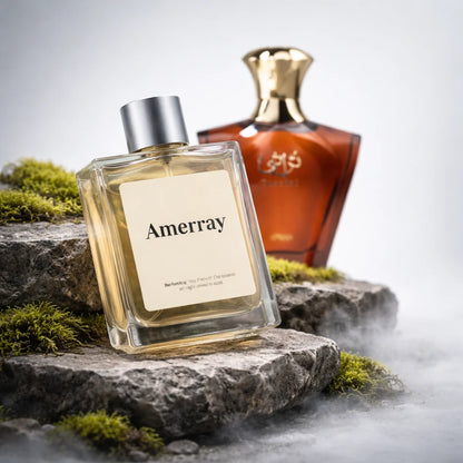 Flacon du parfum inspiré de Turathi Brown de Afnan – Amerray Maroc