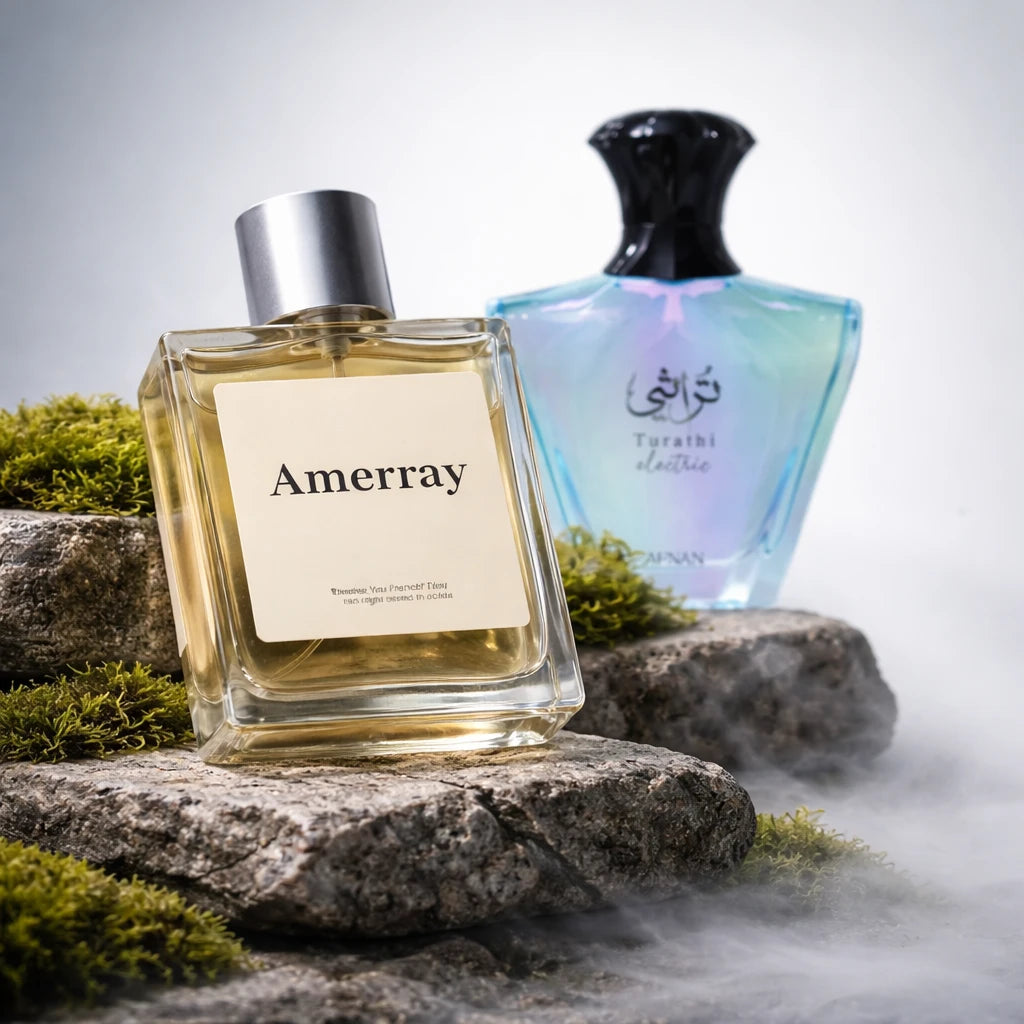 Flacon du parfum inspiré de Turathi Electric de Afnan – Amerray Maroc