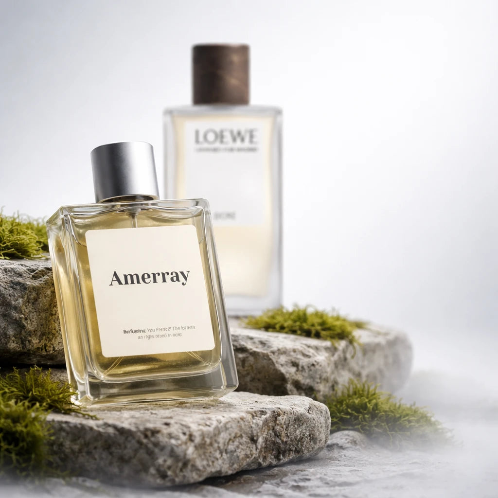 Flacon du parfum inspiré de Un Paseo Por Madrid Doré de Loewe – Amerray Maroc