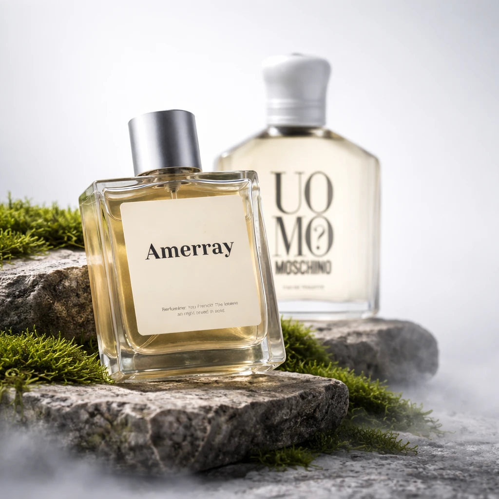 Parfum Inspired By Uomo de la maison AMERRAY, inspiration Moschino - Maroc