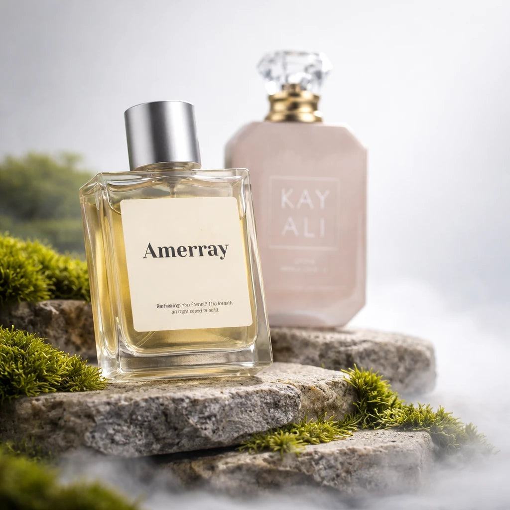 Bouteille du parfum AMERRAY Inspired By Utopia Vanilla Coco 21, inspiré de Kayali Fragrances - Maroc