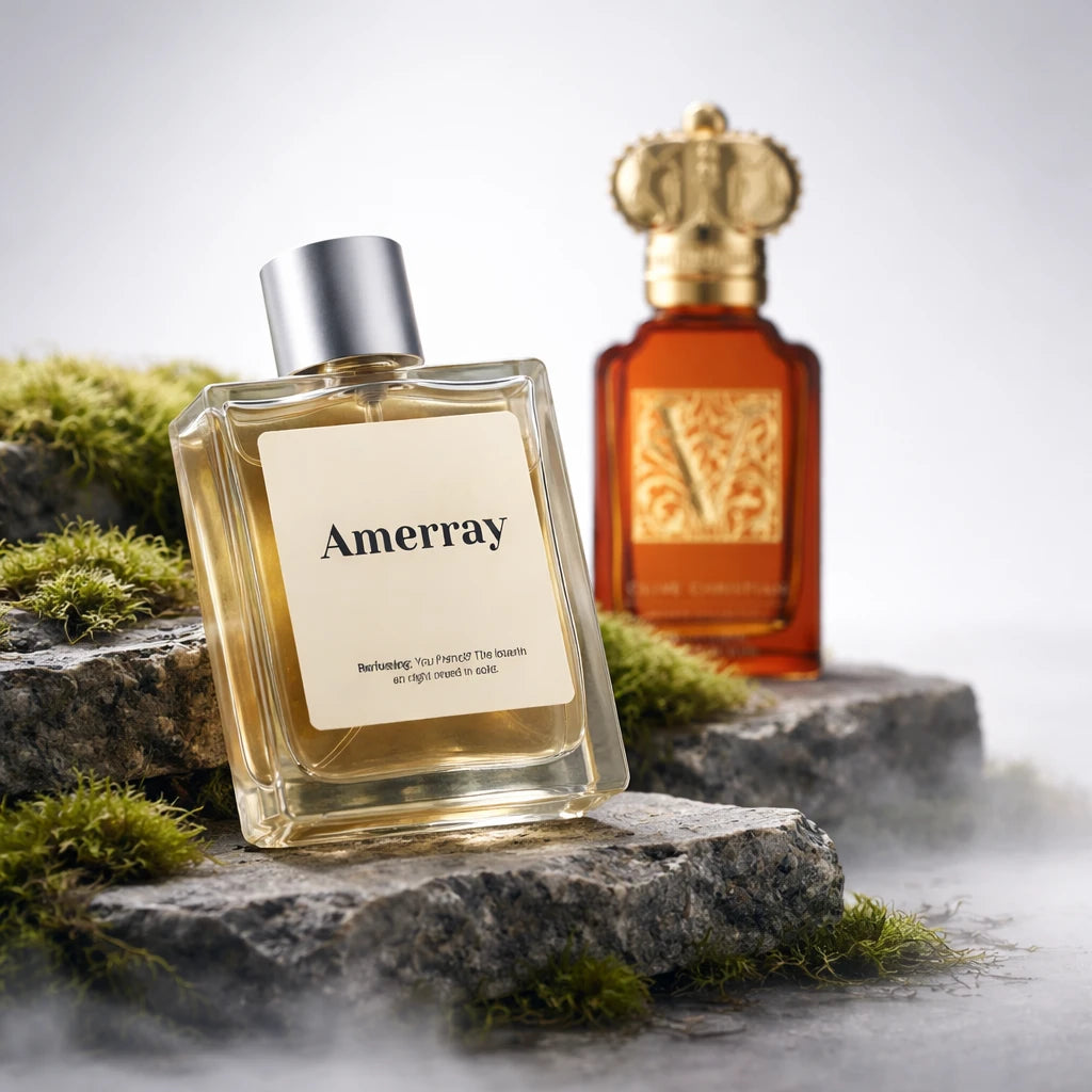 Parfum Inspired By V for Women Fruity Floral With Dark Plum de la maison AMERRAY, inspiration Clive Christian - Maroc