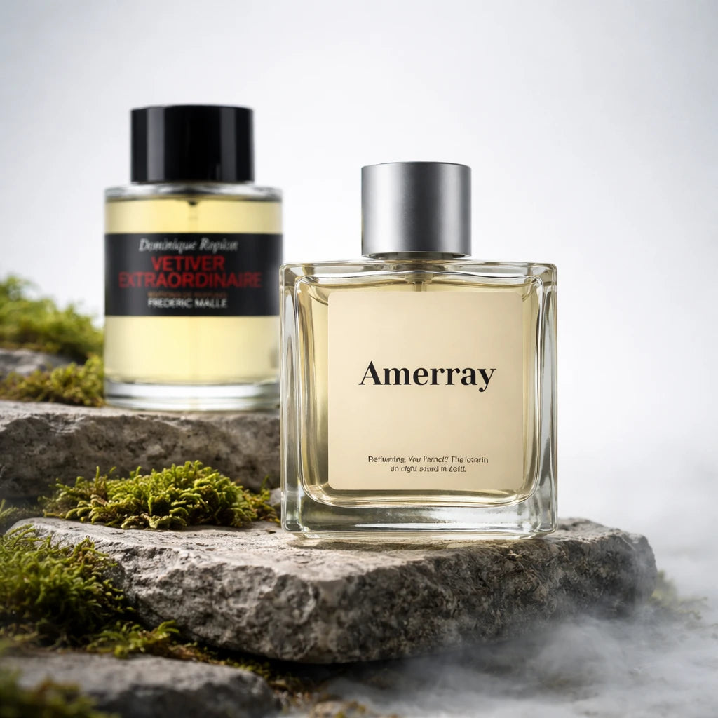 Flacon du parfum inspiré de Vétiver Extraordinaire 20 Ans de Frederic Malle – Amerray Maroc