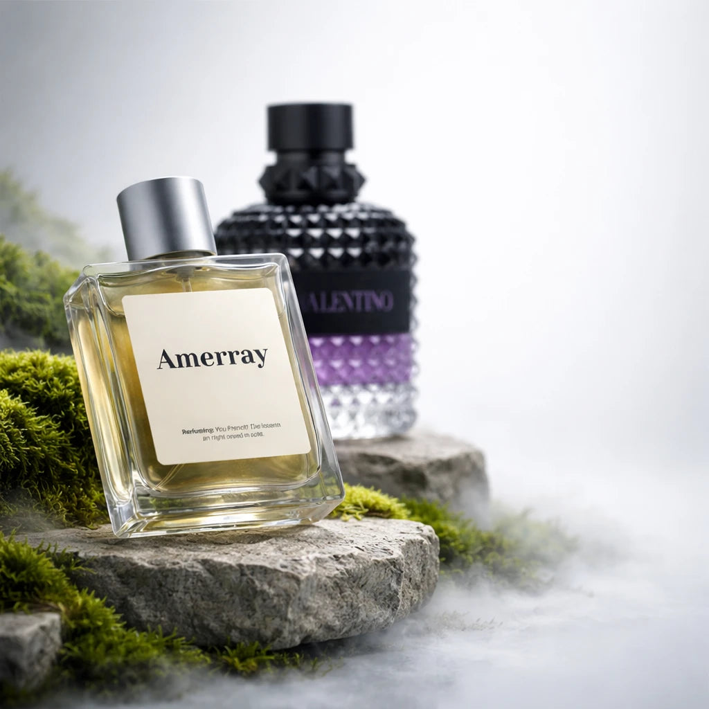Flacon du parfum inspiré de Valentino Uomo Born in Roma Purple Melancholia de Valentino – Amerray Maroc