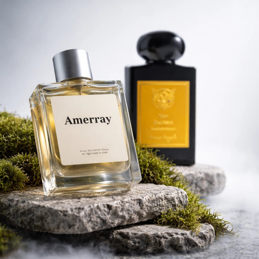 Bouteille du parfum AMERRAY Inspired By Van Exstasyx, inspiré de Lorenzo Pazzaglia - Maroc