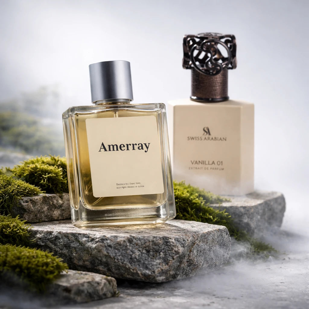 Flacon du parfum inspiré de Vanilla 01 de Swiss Arabian – Amerray Maroc