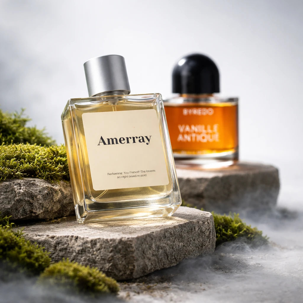 Flacon du parfum inspiré de Vanille Antique de Byredo – Amerray Maroc