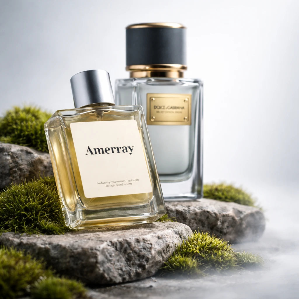 Flacon du parfum AMERRAY Inspired By Velvet Crystal Smoke, inspiration Dolce&Gabbana - Maroc