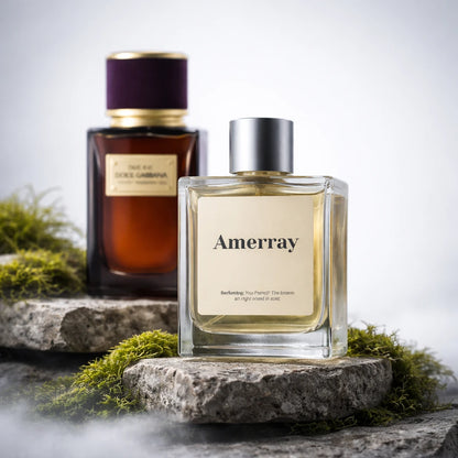 Bouteille du parfum AMERRAY Inspired By Velvet Passion Oud, inspiré de Dolce&Gabbana - Maroc