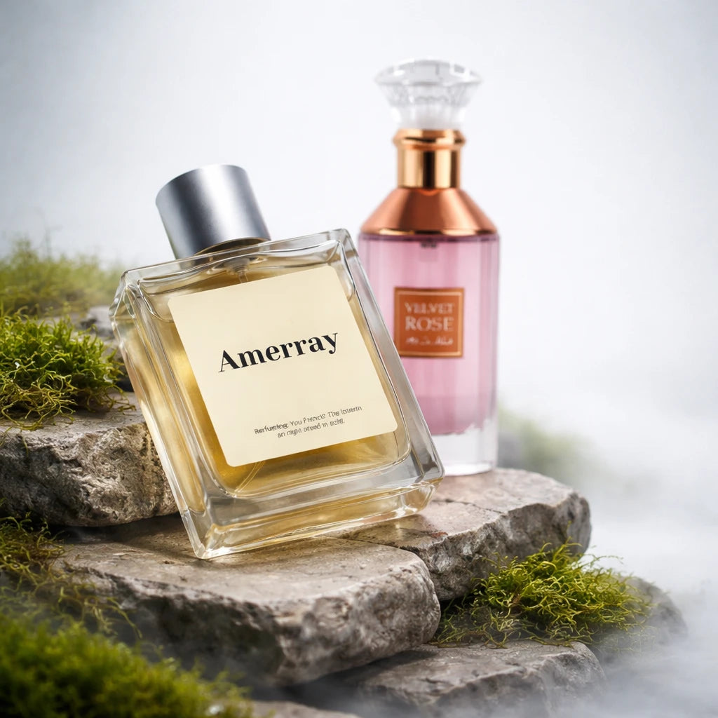 Flacon du parfum inspiré de Velvet Rose de Lattafa Perfumes – Amerray Maroc