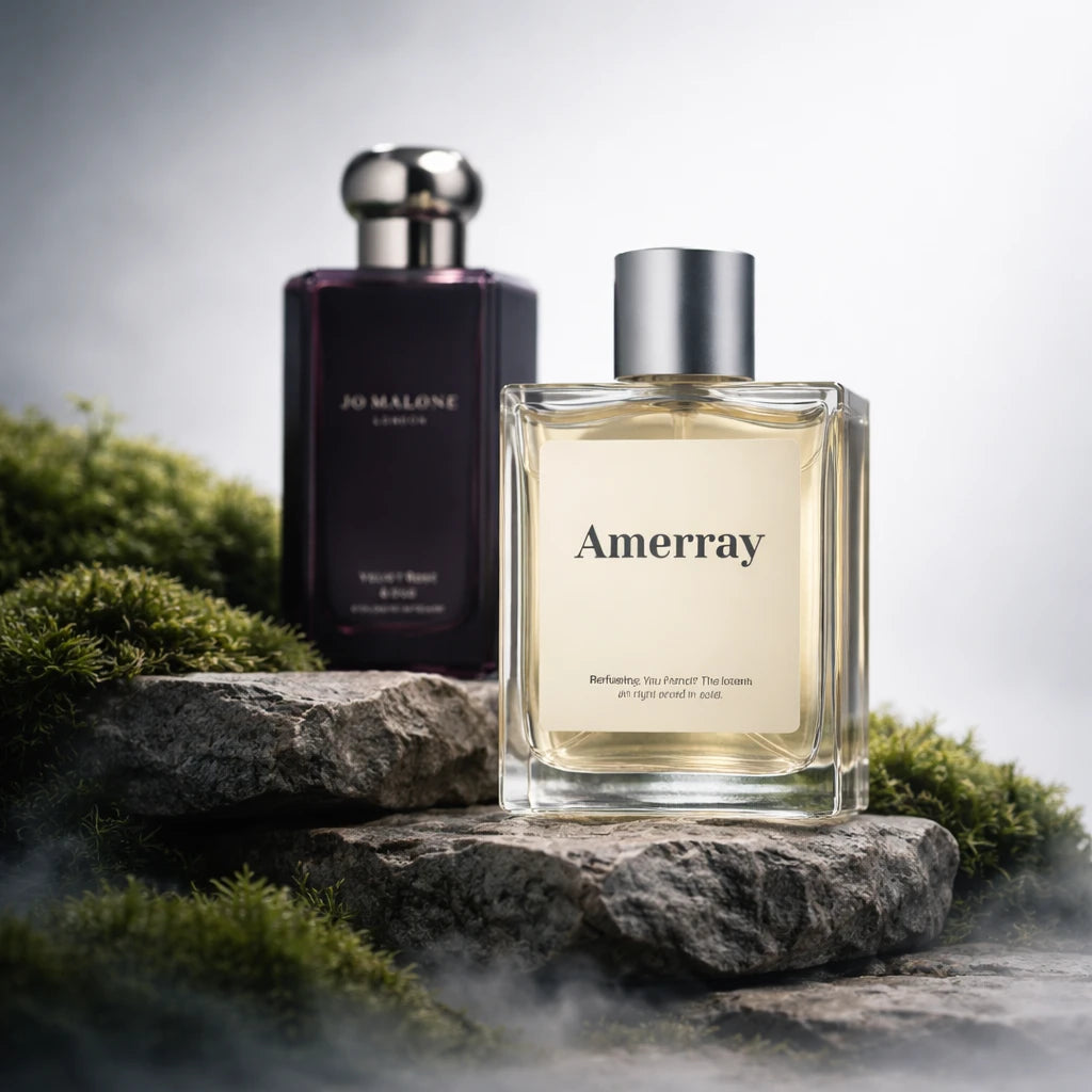 Flacon du parfum inspiré de Velvet Rose & Oud de Jo Malone London – Amerray Maroc