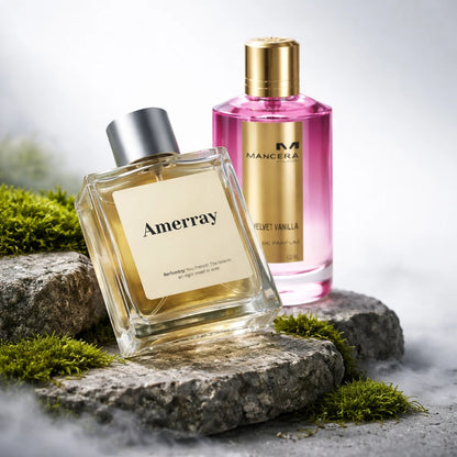 Flacon du parfum inspiré de Velvet Vanilla de Mancera – Amerray Maroc
