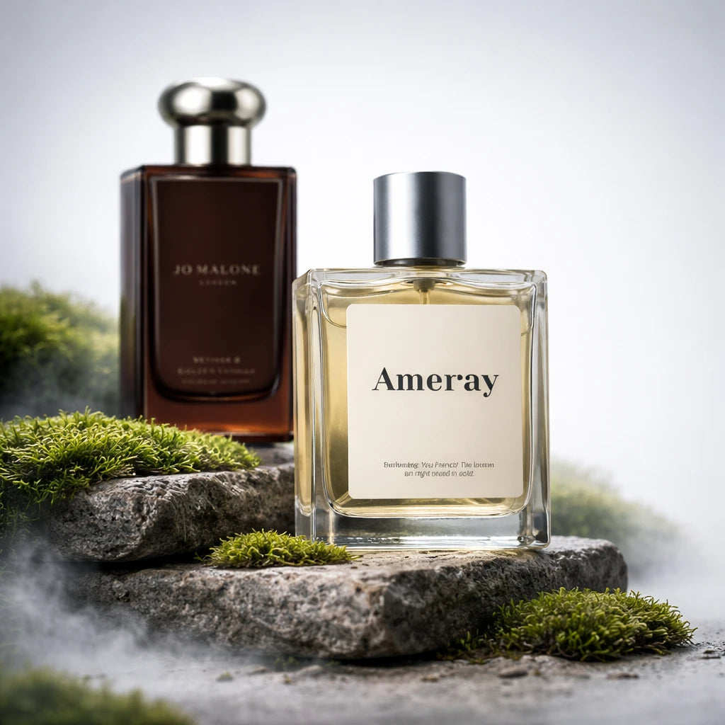 Flacon du parfum inspiré de Vetiver & Golden Vanilla de Jo Malone London – Amerray Maroc