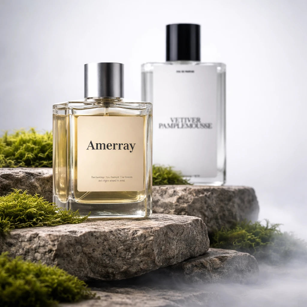 Flacon du parfum inspiré de Vetiver Pamplemousse de Zara – Amerray Maroc