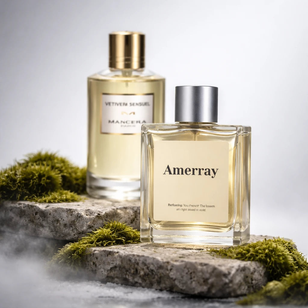 Flacon du parfum inspiré de Vetiver Sensuel de Mancera – Amerray Maroc