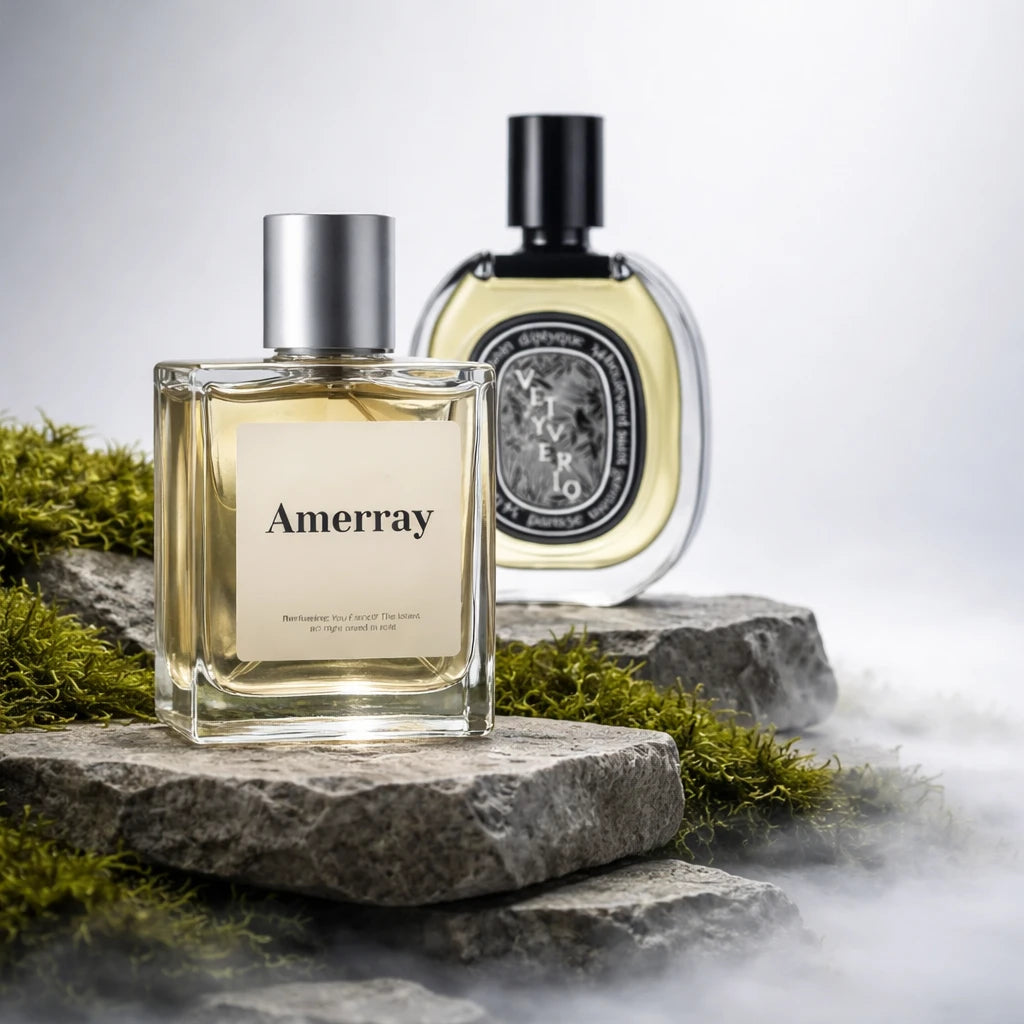 Flacon du parfum inspiré de Vetyverio Eau De Parfum de Diptyque – Amerray Maroc
