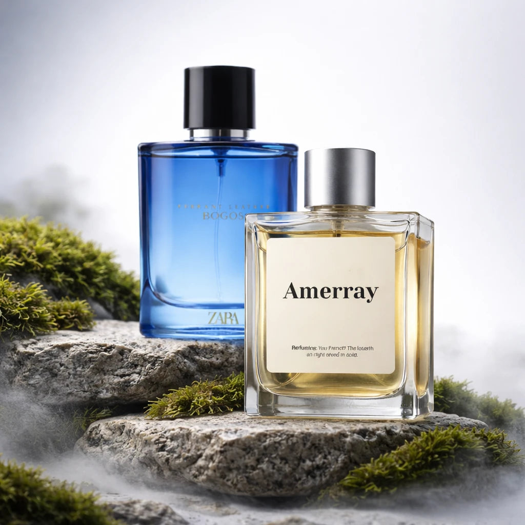 Flacon du parfum inspiré de Vibrant Leather Bogoss de Zara – Amerray Maroc