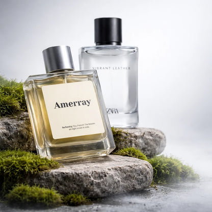 Flacon du parfum inspiré de Vibrant Leather Eau de Parfum de Zara – Amerray Maroc