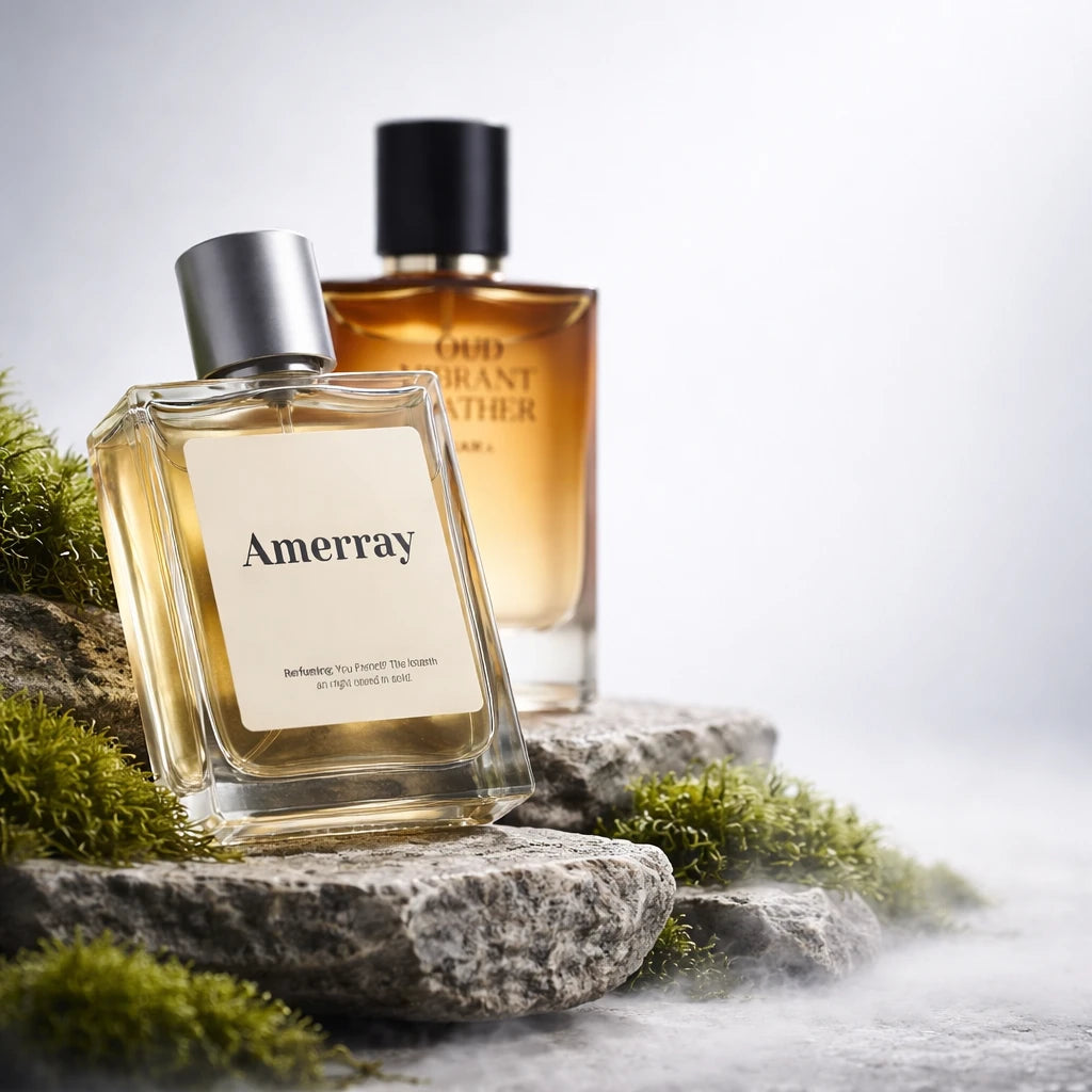 Flacon du parfum inspiré de Vibrant Leather Oud de Zara – Amerray Maroc