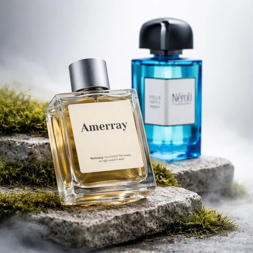 Bouteille du parfum AMERRAY Inspired By Villa Néroli, inspiré de BDK Parfums - Maroc
