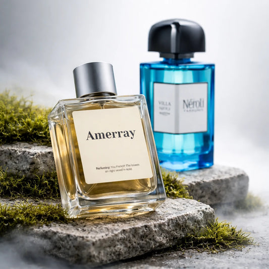Bouteille du parfum AMERRAY Inspired By Villa Néroli, inspiré de BDK Parfums - Maroc