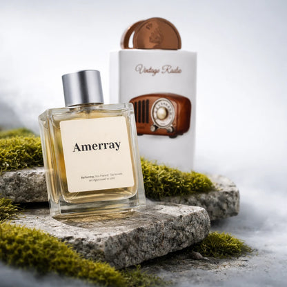 Parfum Inspired By Vintage Radio de la maison AMERRAY, inspiration Lattafa Perfumes - Maroc