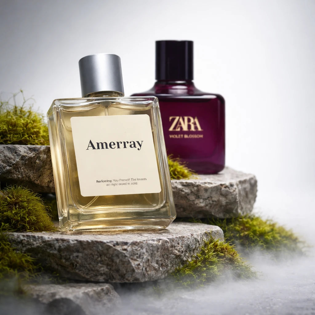Flacon du parfum inspiré de Violet Blossom de Zara – Amerray Maroc