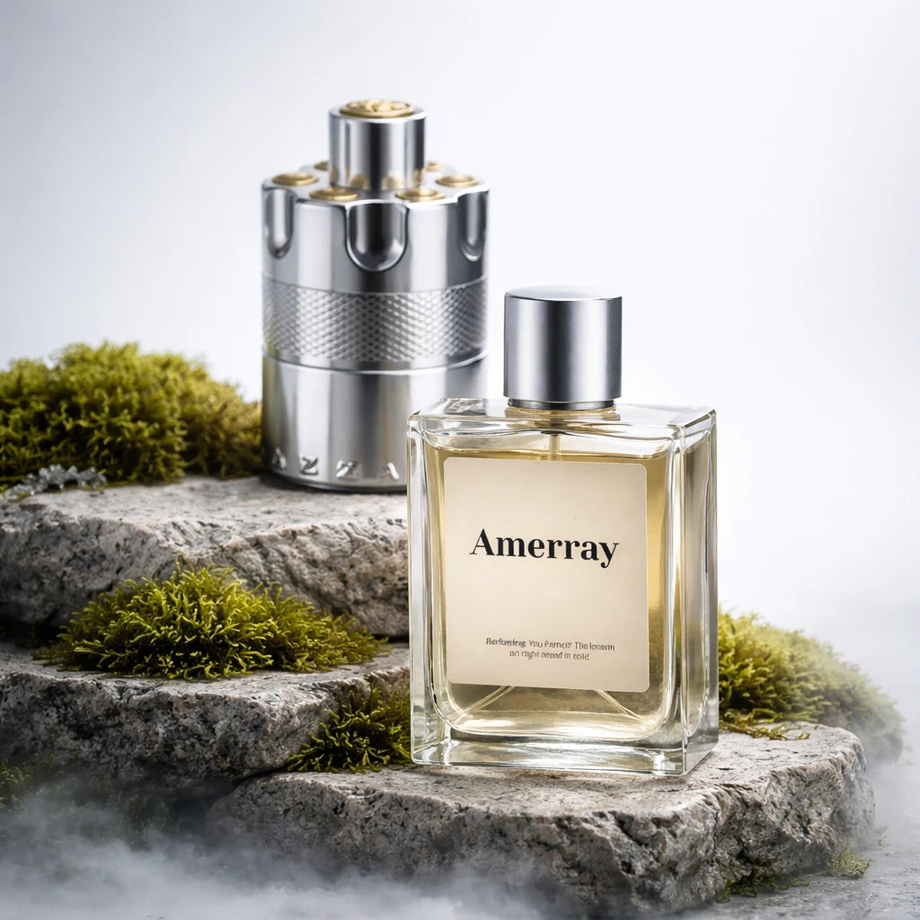 Bouteille du parfum AMERRAY Inspired By Wanted Eau de Parfum, inspiré de AZZARO - Maroc