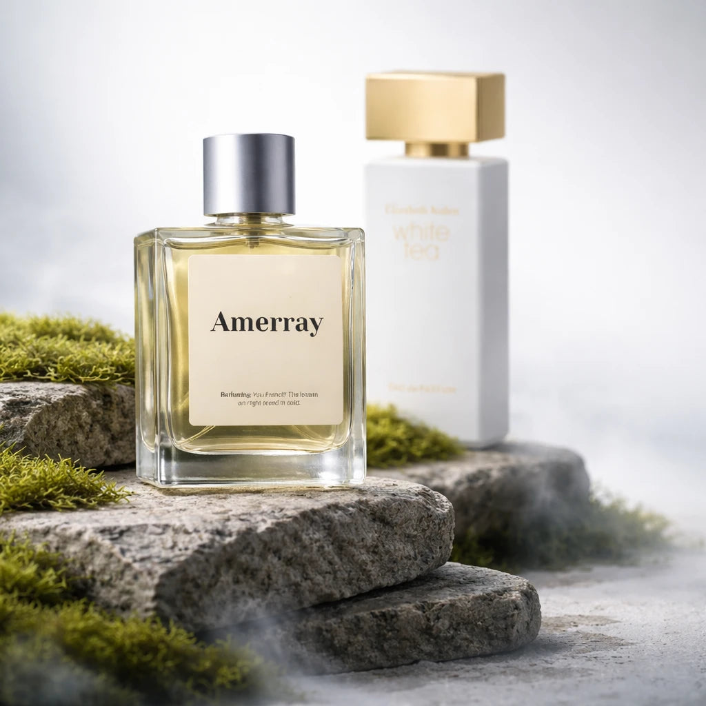 Flacon du parfum AMERRAY Inspired By White Tea Eau de Parfum, inspiration Elizabeth Arden - Maroc