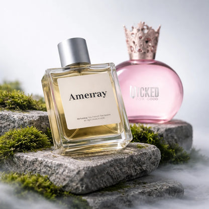 Flacon du parfum inspiré de Wicked For Good – Glinda Bubbly Pink de Ariana Grande – Amerray Maroc
