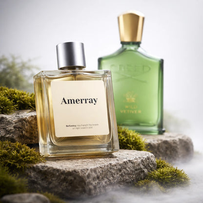 Flacon du parfum inspiré de Wild Vetiver de Creed – Amerray Maroc