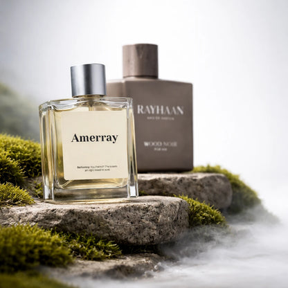 Flacon du parfum inspiré de Wood Noir de Rayhaan – Amerray Maroc