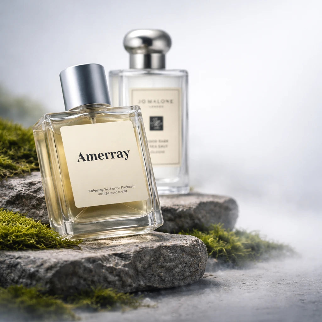 Flacon du parfum inspiré de Wood Sage & Sea Salt de Jo Malone London – Amerray Maroc