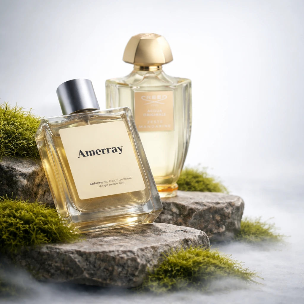 Flacon du parfum inspiré de Zeste Mandarine de Creed – Amerray Maroc
