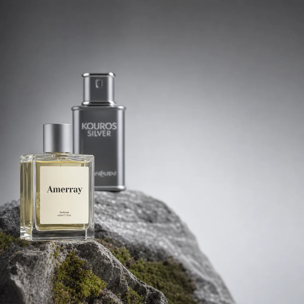 Parfum homme inspiré de Kouros Silver Yves Saint Laurent - Amerray Maroc