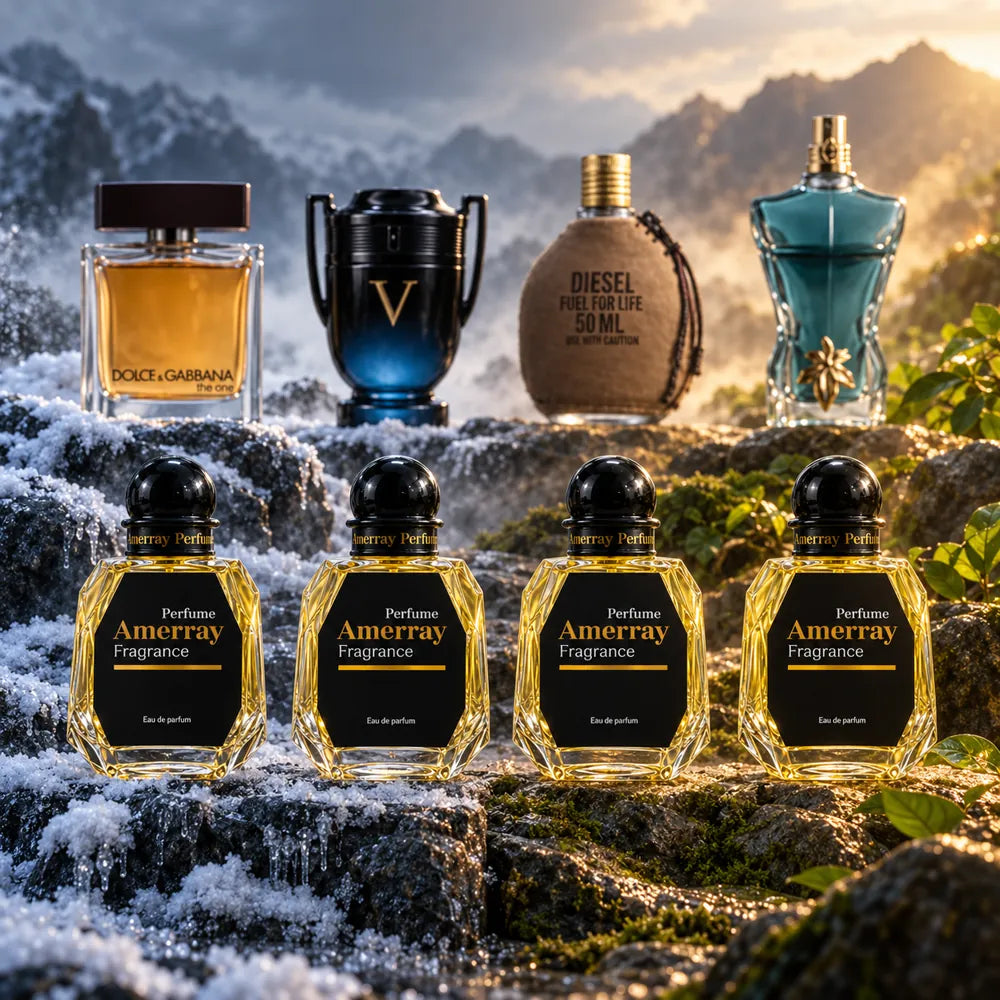 New Pack 2026 N°18 Amerray – 4 parfums homme hiver et été : The One, Invictus Victory Elixir, Fuel for Life, Le Beau