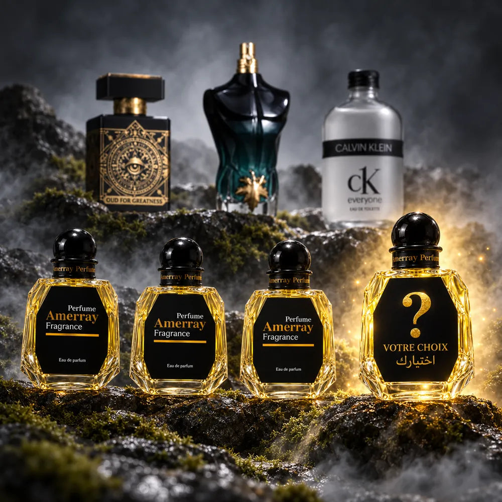 New Pack 2026 N°8 Amerray – Oud for Greatness, Le Beau Le Parfum, CK Everyone + 1 parfum au choix
