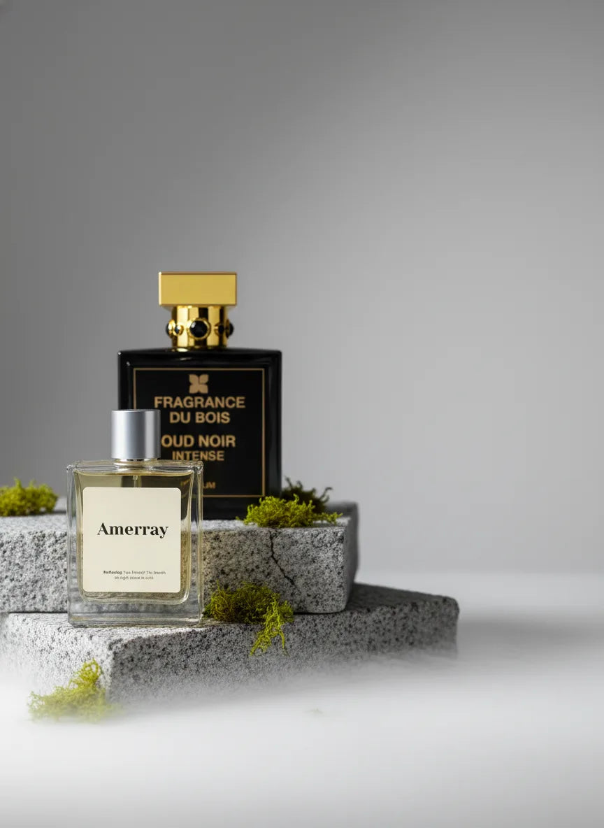 Parfum homme inspiré de Oud Noir Intense Fragrance Du Bois - Amerray Maroc