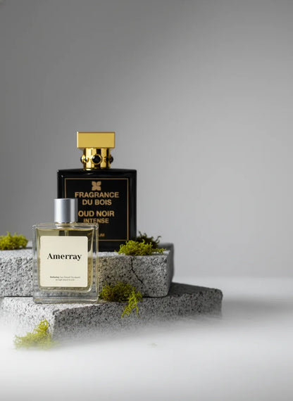 Parfum homme inspiré de Oud Noir Intense Fragrance Du Bois - Amerray Maroc