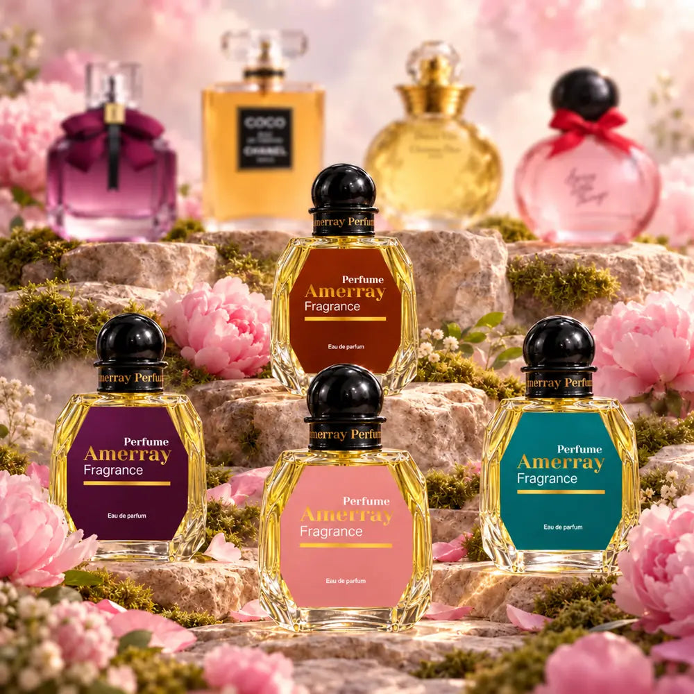 Pack 4 parfums femme Amerray N°36 – Mon Paris Intensement, Coco, Dolce Vita, Sexy Little Things