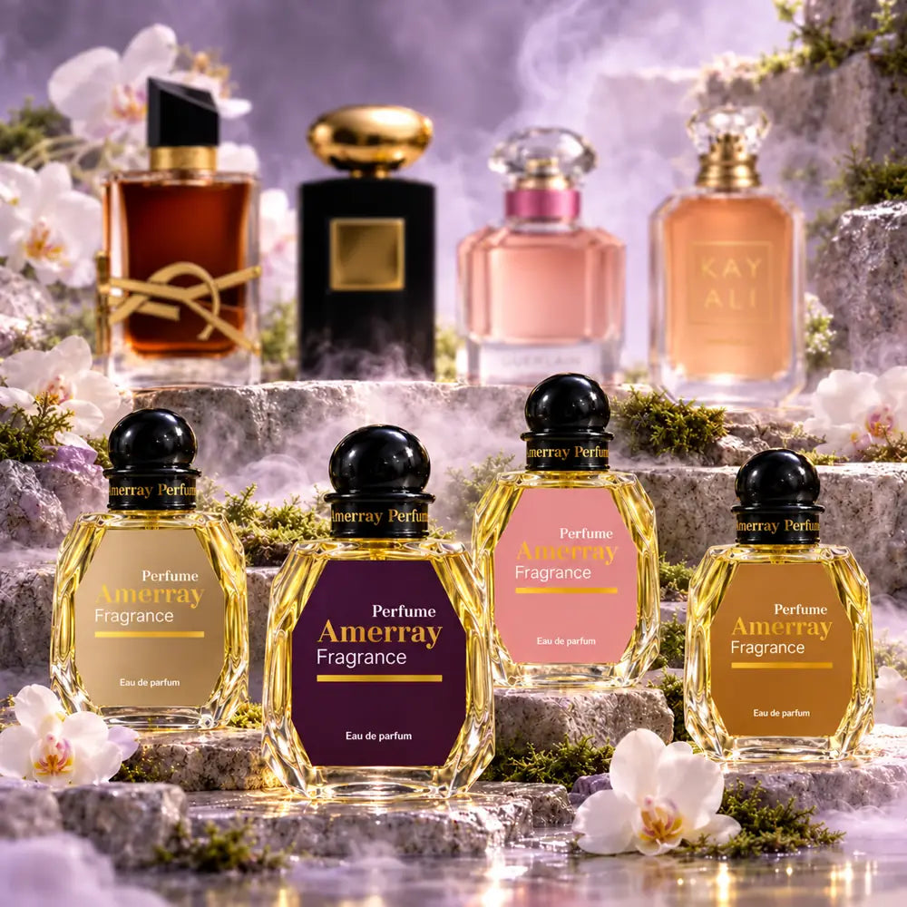 Pack 4 parfums femme Amerray N°38 – Libre Le Parfum, Rose d'Arabie, Bloom of Rose, Vanilla 28