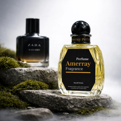 Parfum inspiré de Black Amber de Zara - Amerray Parfums Maroc